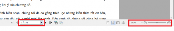 Di chuyển tới trang và thu phóng